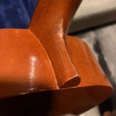 Vintage 1966 Giannini Model 6 Classical Guitar – Original Melody Music Co. Receipt & Case - Made in Brazil image 9