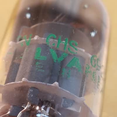 Sylvania Matched Pair (2) 6922 premium tNOS AT1000 TESTED Vacuum Tubes Gold pins rare D getter E88CC dual triode or GB6DG8 1963 image 18