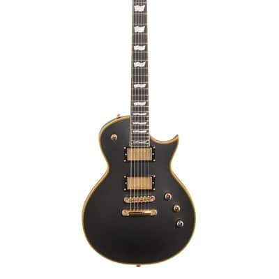 ESP LTD EC1000 Electric Guitar Vintage Black with Seymour Duncans image 2