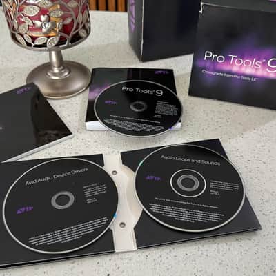 Avid Pro Tools 9 Crossgrade from Pro Tools LE Software Package w/ Manuals & Installation Discs image 2