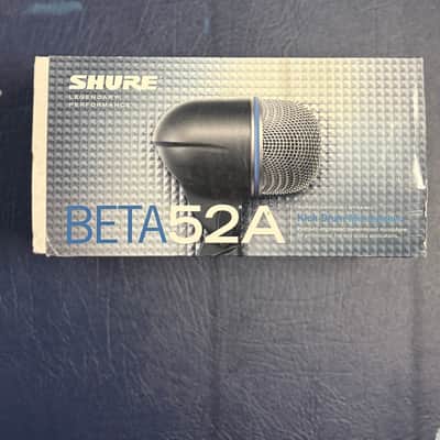 Shure BETA 52A Supercardioid Dynamic Bass Drum Microphone image 1