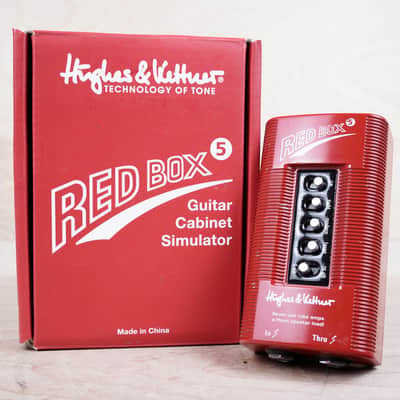 Hughes & Kettner Redbox 5 DI and Cabinet Emulator Red w/ Box image 1