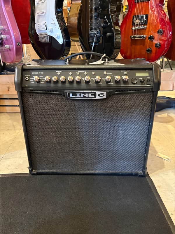 used Line 6 Spider IV 75 Watt Guitar Amp image 1