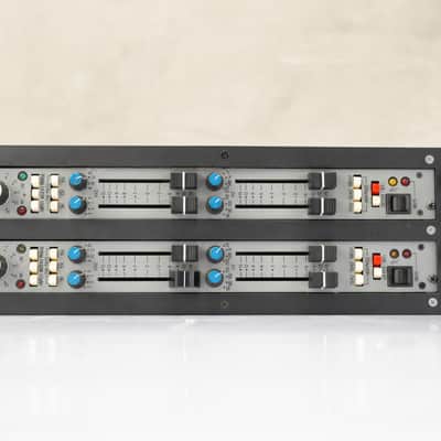 2 Trident A-Range Console Channel Strips In Boutique Audio Powered Rack #55794 image 21