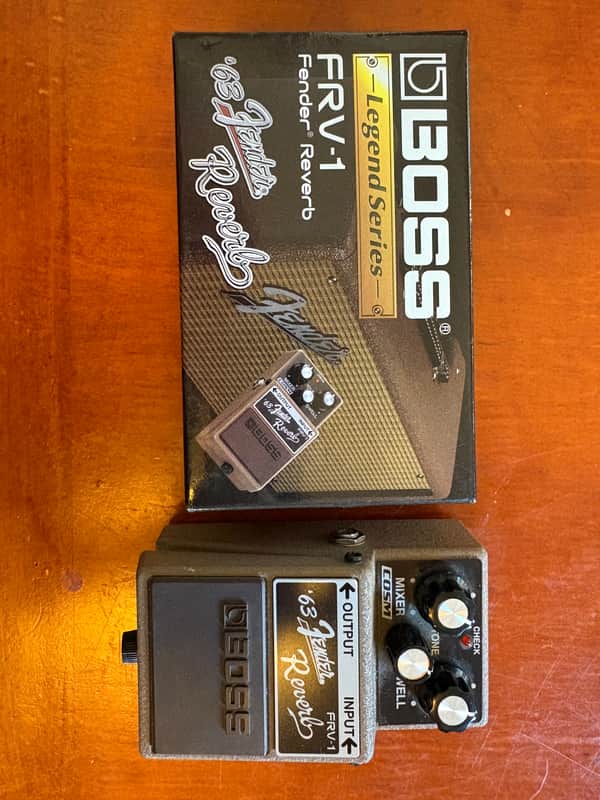 Boss FRV-1 '63 Fender Reverb 2009 - Present - Brown image 1