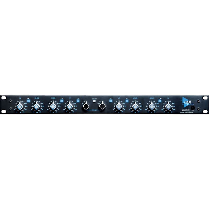 API 5500 Dual 4-Band Equalizer 2007 - 2019 - Black image 1
