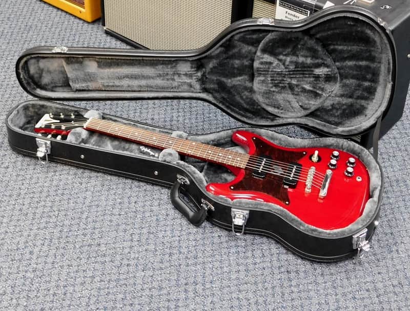 2022 Epiphone Wilshire P-90 Electric Guitar w/Case! Cherry Finish! VERY NICE!!! image 1