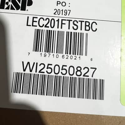 ESP LTD EC-201FT Electric Guitar - See Thru Black Cherry image 7