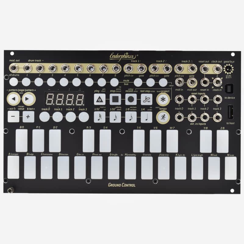 Endorphin.es GROUND CONTROL Eurorack Advanced Multichannel Sequencer Module image 1