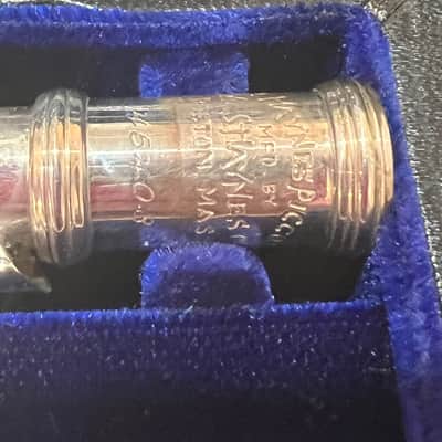 Haynes Piccolo Flute co boston mass 1979 - Sterling Silver Bild 6