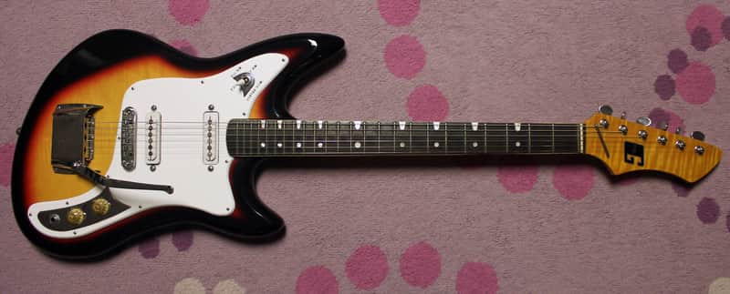 1966 Guyatone LG 170T Sunburst Vintage Japan Rare Model! | Reverb