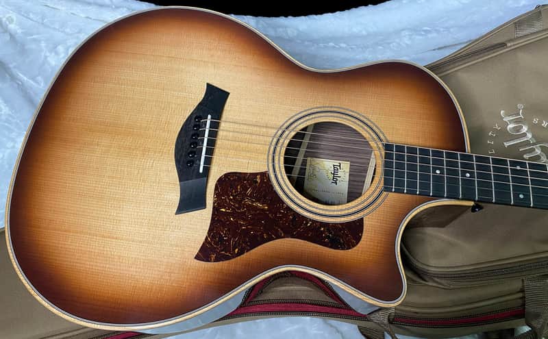NEW! Taylor 414ce Studio Acoustic-Electric Guitar - Shaded Edgeburst - 4.8lbs - Authorized Dealer - G06281 image 1