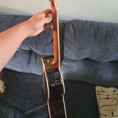 Takamine GY93E New Yorker Parlor Acoustic-Electric Guitar - Natural image 7