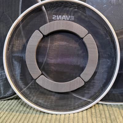 Evans dB One Low-Volume/Quiet Practice Heads Full Set/Kit image 5