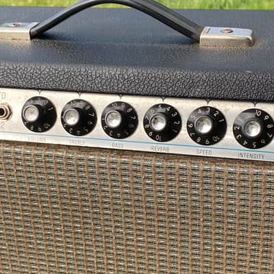 1969-1970 Fender Deluxe Reverb Silverface image 6