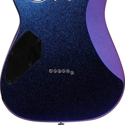 Ibanez GIO RG 6 String Electric Guitar - Blue Metal Chameleon (GRG121SPBMC) image 9
