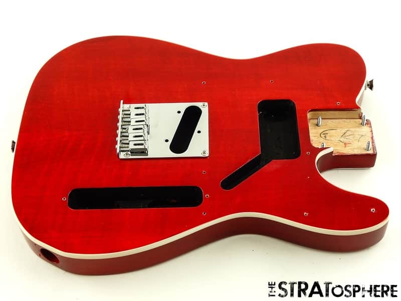 Fender Squier Affinity Telecaster FMT SH BODY & HARDWARE Okoume Tele Crimson Red image 1