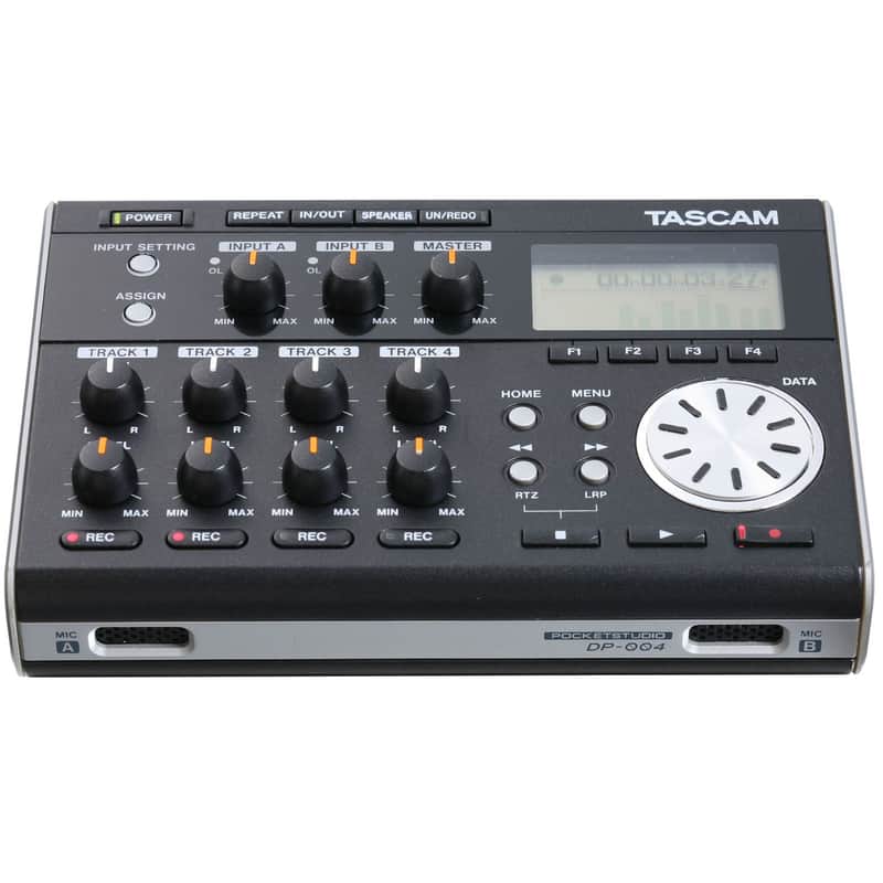 TASCAM Pocketstudio DP-004 Portable Digital 4-Track Recorder | Reverb