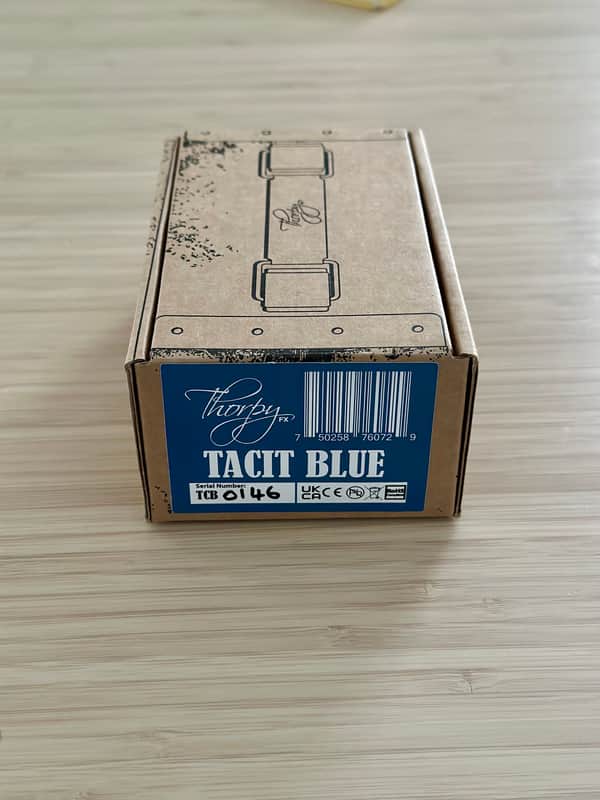 ThorpyFX Tacit Blue Germanium Fuzz 2023 Blue / Black image 1