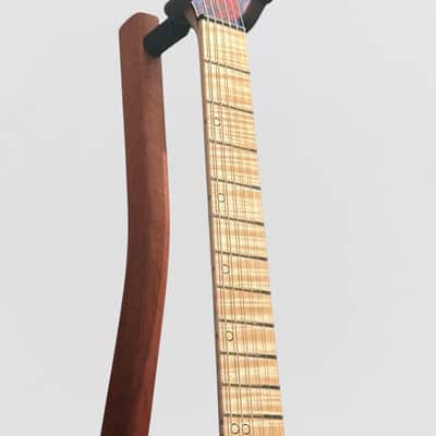 Schecter USA Custom Shop Sunset Extreme 6 Stabilized Top Electric Guitar - Blue/Red image 7