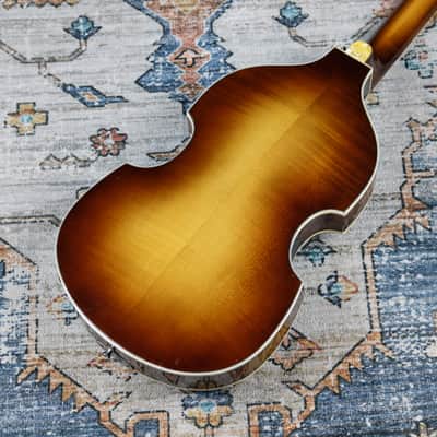 1965 Hofner 500/1 Violin Bass Sunburst image 16