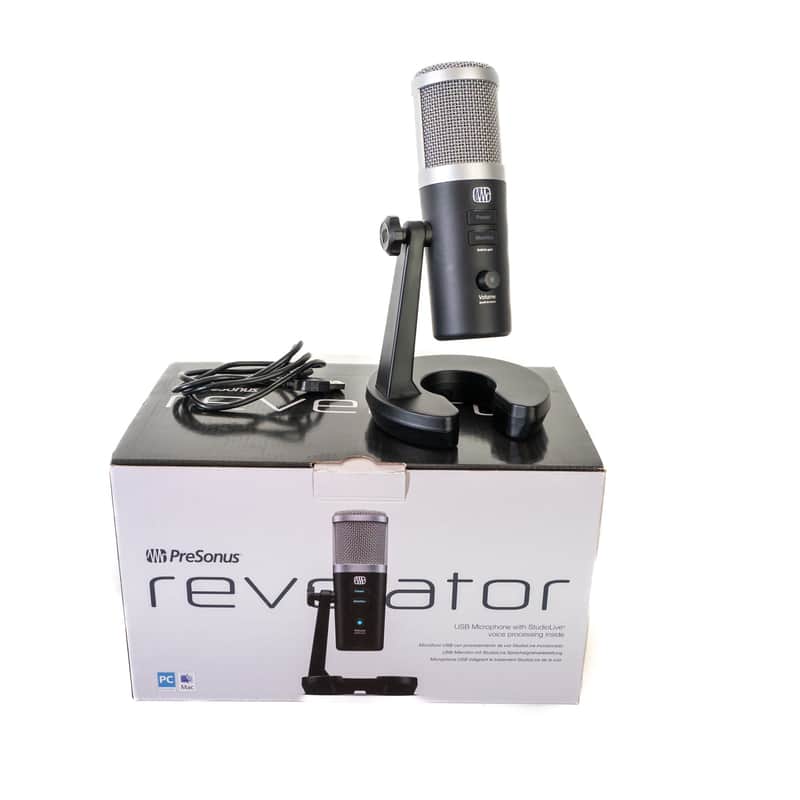 Presonus Revelator demo model USB Microphone with stand, software not included image 1