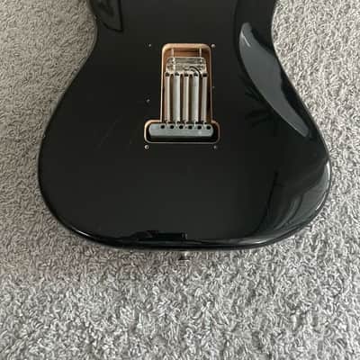 Fender Player Stratocaster Limited Edition MIM 2018 Black Maple Neck Guitar image 12