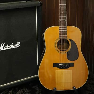 Rare 1980's Morris B-40 12 strings Acoustic Guitar Andes Rosewood Made in Japan image 1