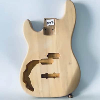 Left Handed Basswood Precision Style Bass Body image 1