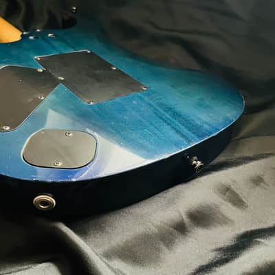 Cort X-11 2004 Transparent Blue MIK image 12