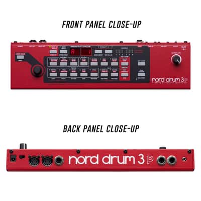 Nord Drum 3P 6-Channel Modeling Percussion Synthesizer w/ Free Carry Bag and Mounting Clamp Bracket image 6