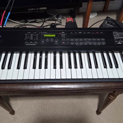 Roland D-10 61-Key Multi-Timbral Linear Synthesizer 1988 - 1992 - Black image 1