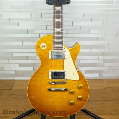 Gibson Custom Shop M2M Birdseye ’59 Les Paul Standard Reissue - Lemon Burst image 15