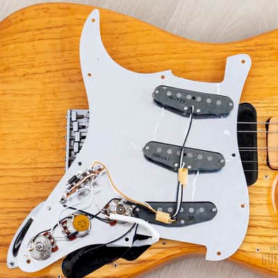 1979 Fender Stratocaster Hardtail Vintage Guitar Natural w/ Case, Featherweight image 19