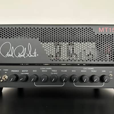 PRS MT 15 V1 Mark Tremonti Signature 2-Channel 15-Watt Guitar Amp Head 2018 - 2024 - Black image 1