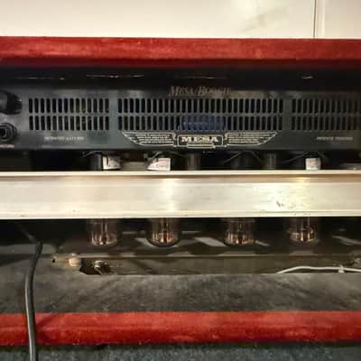 Mesa Boogie Nomad One-Hundred 3-Channel 100w Guitar Amp Head - Factory Red Suede Tolex image 9