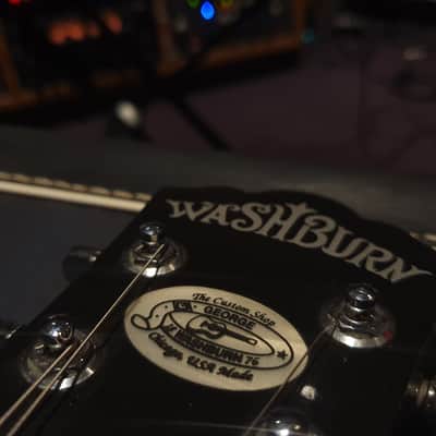 Crazy RARE Washburn USA Custom Shop AAA Quilt 10 Top Artist Guitar! 7 pickups & inputs! PRS style! image 2