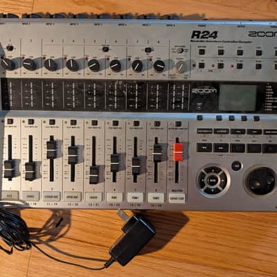 Zoom R24 USB Audio Interface / Digital Multitrack Recorder / Control Surface 2010s - Silver image 1