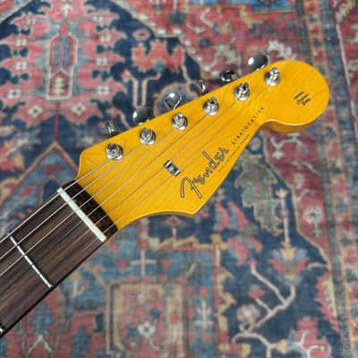 Fender Japan Exclusive Classic 60's Stratocaster Ocean Turquiose Metallic w/Tags - 2016 image 2