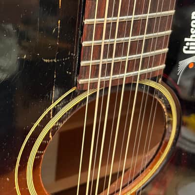 Gibson B-45-12 12-String 1966/1969 - Sunburst image 3