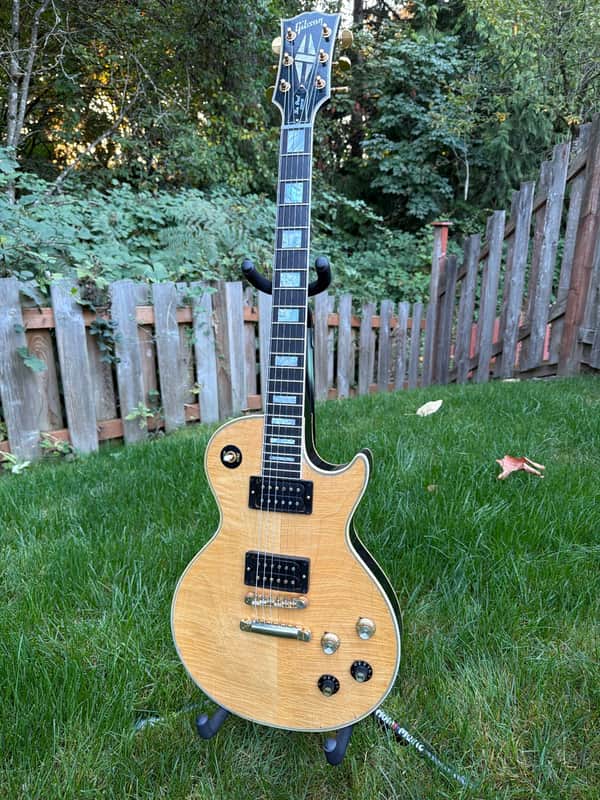 2026 Gibson Custom Shop Mick Ronson 1968 Les Paul Custom – Collector's Edition | Limited to 100 Worldwide | Murphy Lab Aged | Serial MR018 | Mint | COA, Replica Strap, Custom Case image 1