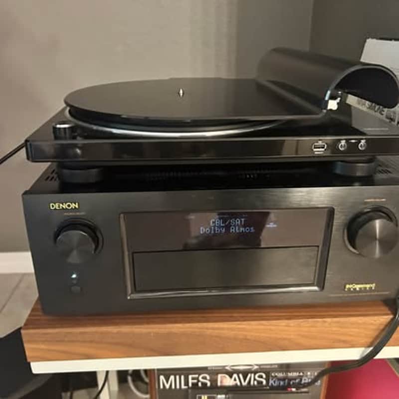Denon DP-450USB Belt-Drive USB Turntable 2018 - Present - Black