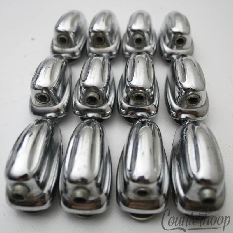 Slingerland 12x Small Sound/Radio King Lugs Tom Drum Chrome Nickel Screws 50s US image 1