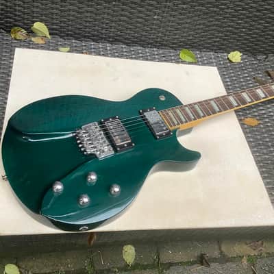Hyundai Les Paul with Tremolo futuristic model Vintage 80’s floyd rose style Korea ? japan? image 6