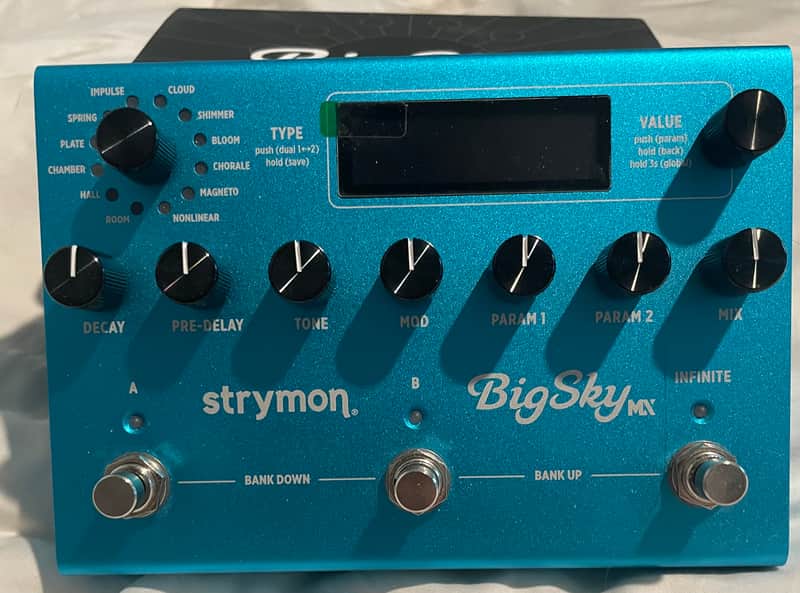 Strymon BigSky MX Reverb 2024 - Present - Blue