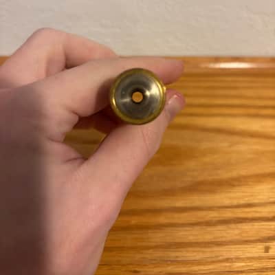 Vincent Bach 1-1/2B 23 Throat 24 Backbore Trumpet Mouthpiece Underpart image 5