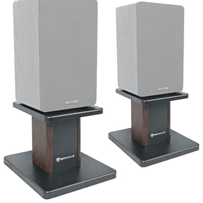 Rockville ELITE-5D 5.25" Dark Wood Computer Speakers w/Bluetooth+Desktop Stands image 18