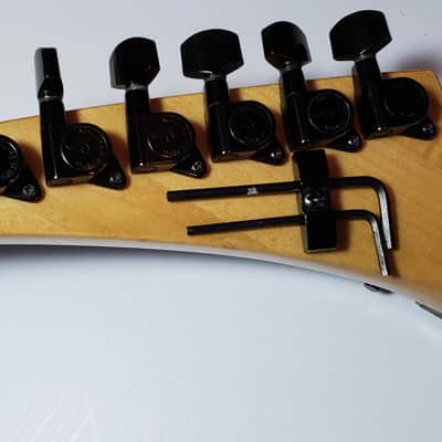 Kramer Baretta with Custom Paint and EMG 1986 Blue Snake image 12