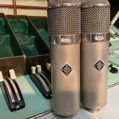 Neumann U47 TUBE  MATCHED! LONG BODY   # 2730 # 2731  MICROPHONE VINTAGE image 3