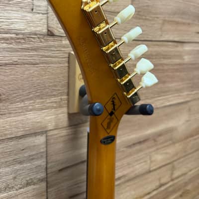 Epiphone 1958 Korina Explorer Guitar-"Inspired by Gibson Custom" Aged Natural -White Pickguard- w/Hard case. New! image 18
